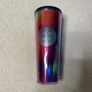 STARBUCKS Rainbow Kaleidoscope 24oz Tumbler